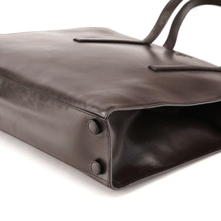 Prada 1995 Brown Vitello Sport Tote Bag