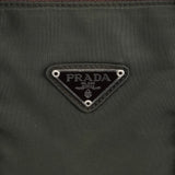Prada 1995 Green Tessuto Nappa Nylon Tote Bag