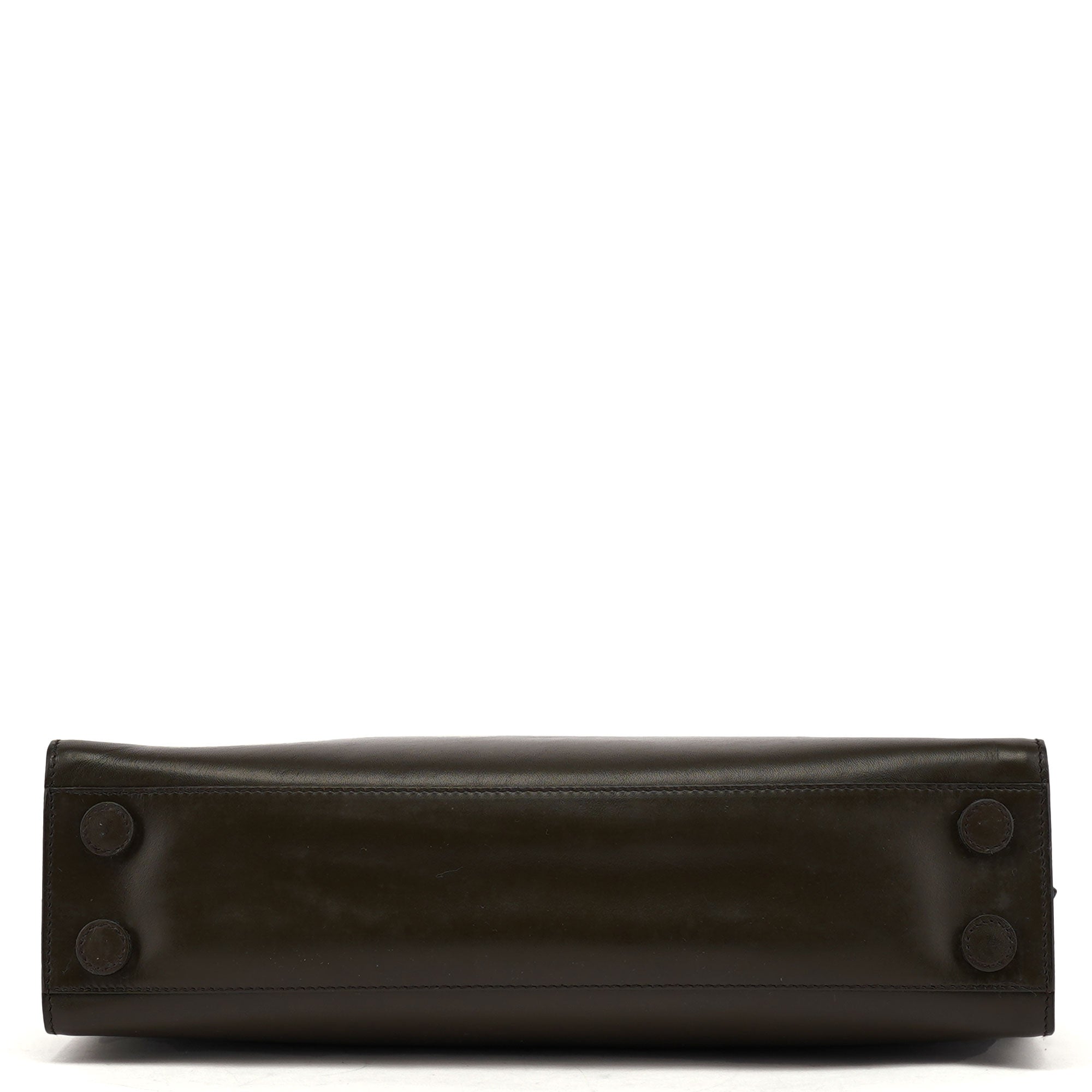 Prada 1995 Olive Green Calfskin Tote Bag