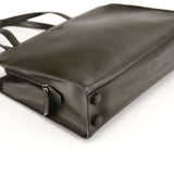 Prada 1995 Olive Green Calfskin Tote Bag