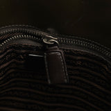 Prada 1995 Olive Green Calfskin Tote Bag