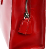 Prada 1995 Red Spazzolato Sport Tote Bag