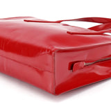 Prada 1995 Red Spazzolato Sport Tote Bag