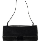 Prada 1996 Sac porté épaule Madras Swing en cuir noir