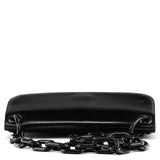 Prada 1996 Black Madras Swing Shoulder Bag