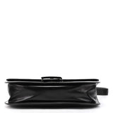 Prada 1996 Black Madras Swing Shoulder Bag