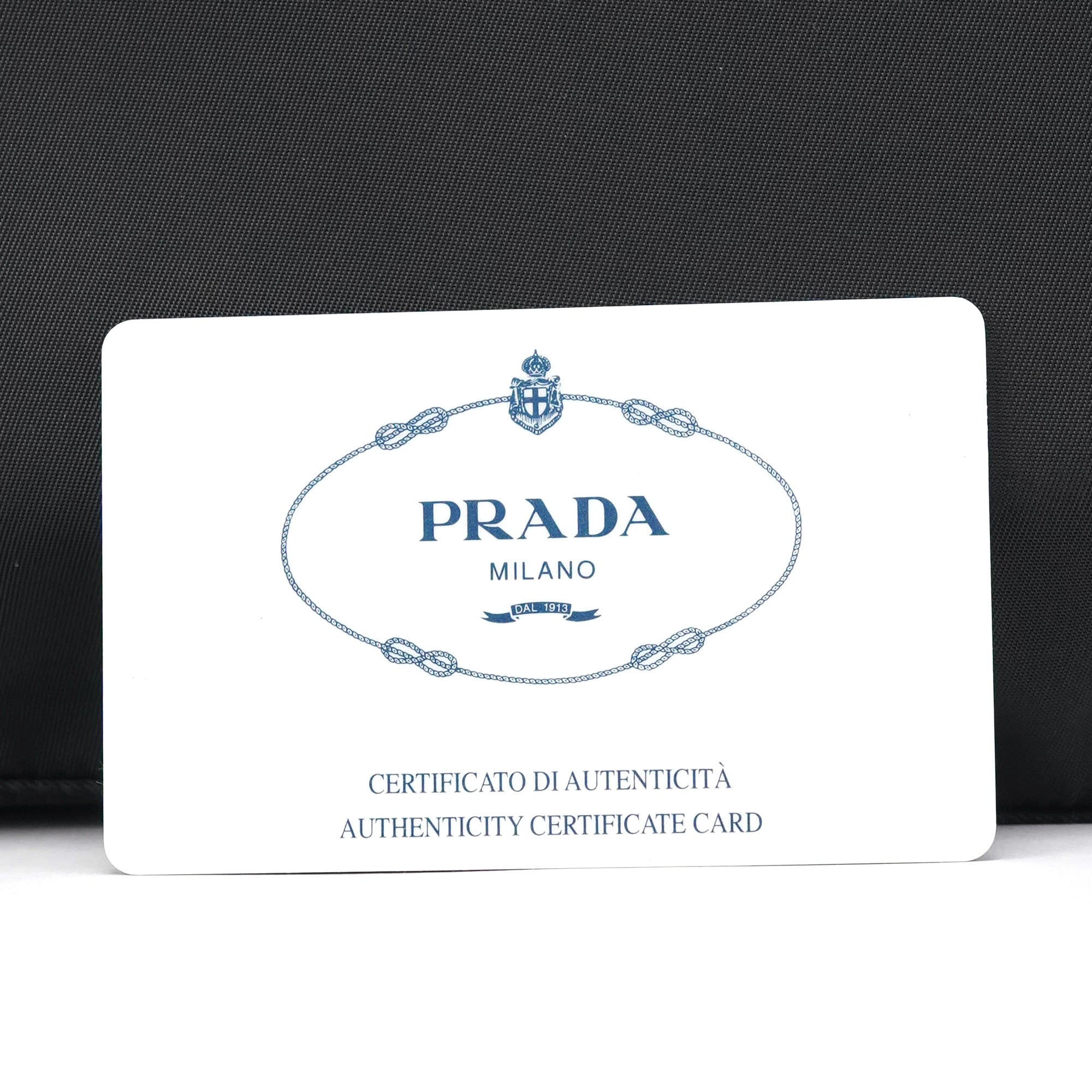 Prada 1996 Black Tessuto Swing Nylon Chain Shoulder Bag