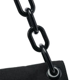 Prada 1996 Tessuto Swing Schultertasche aus schwarzem Nylon