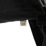 Prada 1996 Black Tessuto Swing Tote Bag
