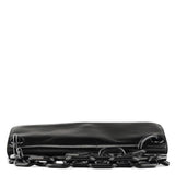 Prada 1996 Black Vitello Swing Shoulder Bag