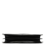 Prada 1996 Black Vitello Swing Shoulder Bag