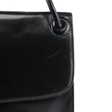 Prada 1996 Black Vitello Swing Shoulder Bag