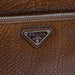 Prada 1996 Brown Lama Leather Shoulder Bag