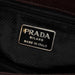 Prada 1996 Brown Madras Calfskin Shoulder Bag