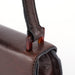 Prada 1996 Brown Madras Calfskin Shoulder Bag