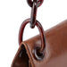 Prada 1996 Brown Madras Swing Shoulder Bag