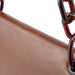 Prada 1996 Brown Madras Swing Shoulder Bag