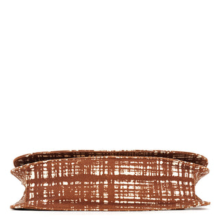 Prada 1996 Brown Tessuto Swing Shoulder Bag