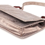 Prada 1996 Borsa a spalla Tartaruga Mordo in pelle lilla