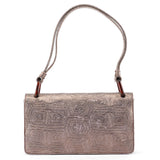 Prada 1996 Borsa a spalla Tartaruga Mordo in pelle lilla