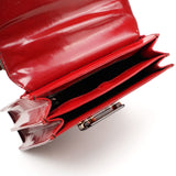 Prada 1997 Burgundy Spazzolato Gradient Bag