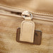 Prada 1998 Beige Madras Swing Shoulder Bag