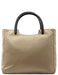 Prada 1998 Beige Satin Plastic Tote