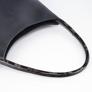 Prada 1998 Black Calfskin Acetate Shoulder Bag