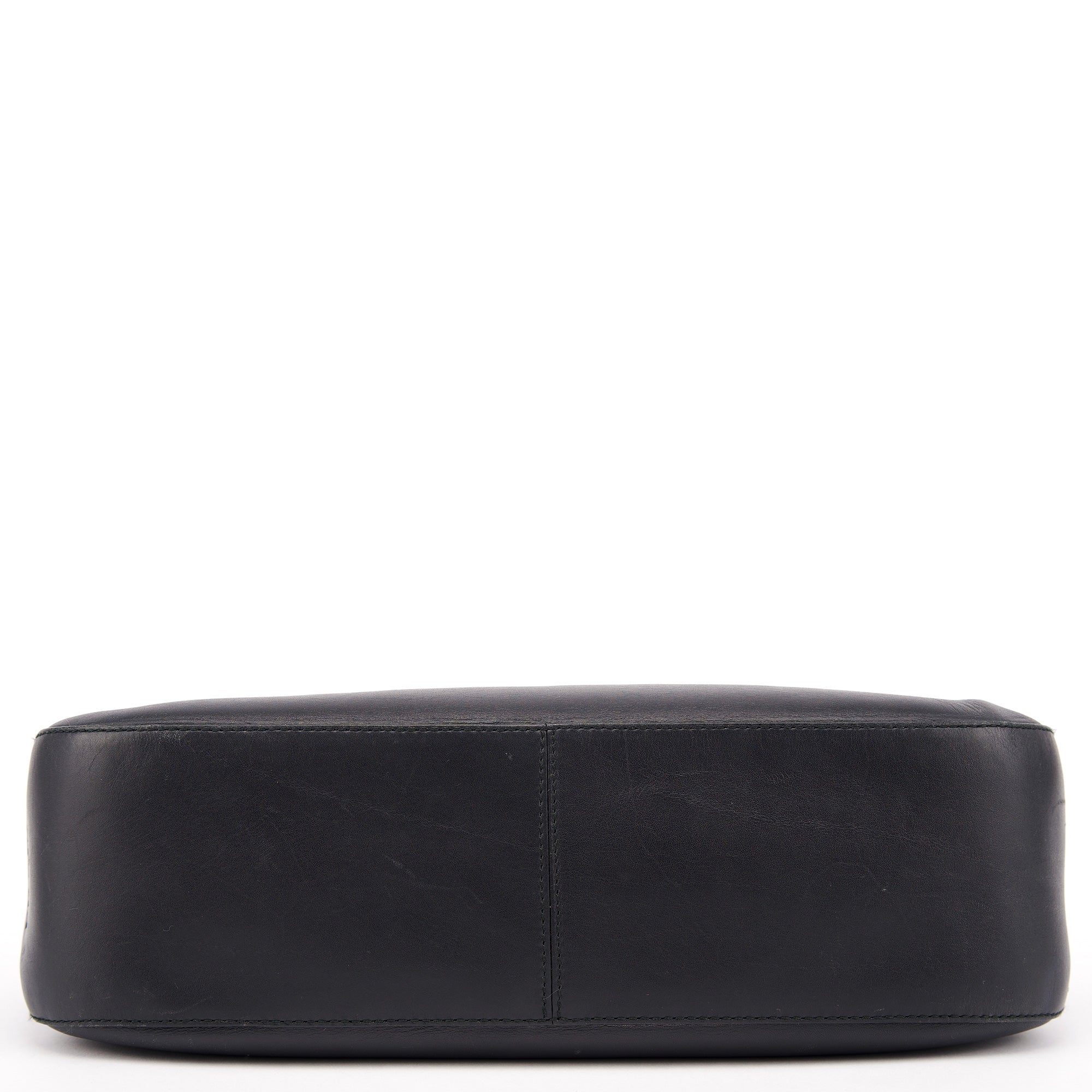 Prada 1998 Black Calfskin Acetate Shoulder Bag
