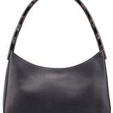 Prada 1998 Black Calfskin Acetate Shoulder Bag