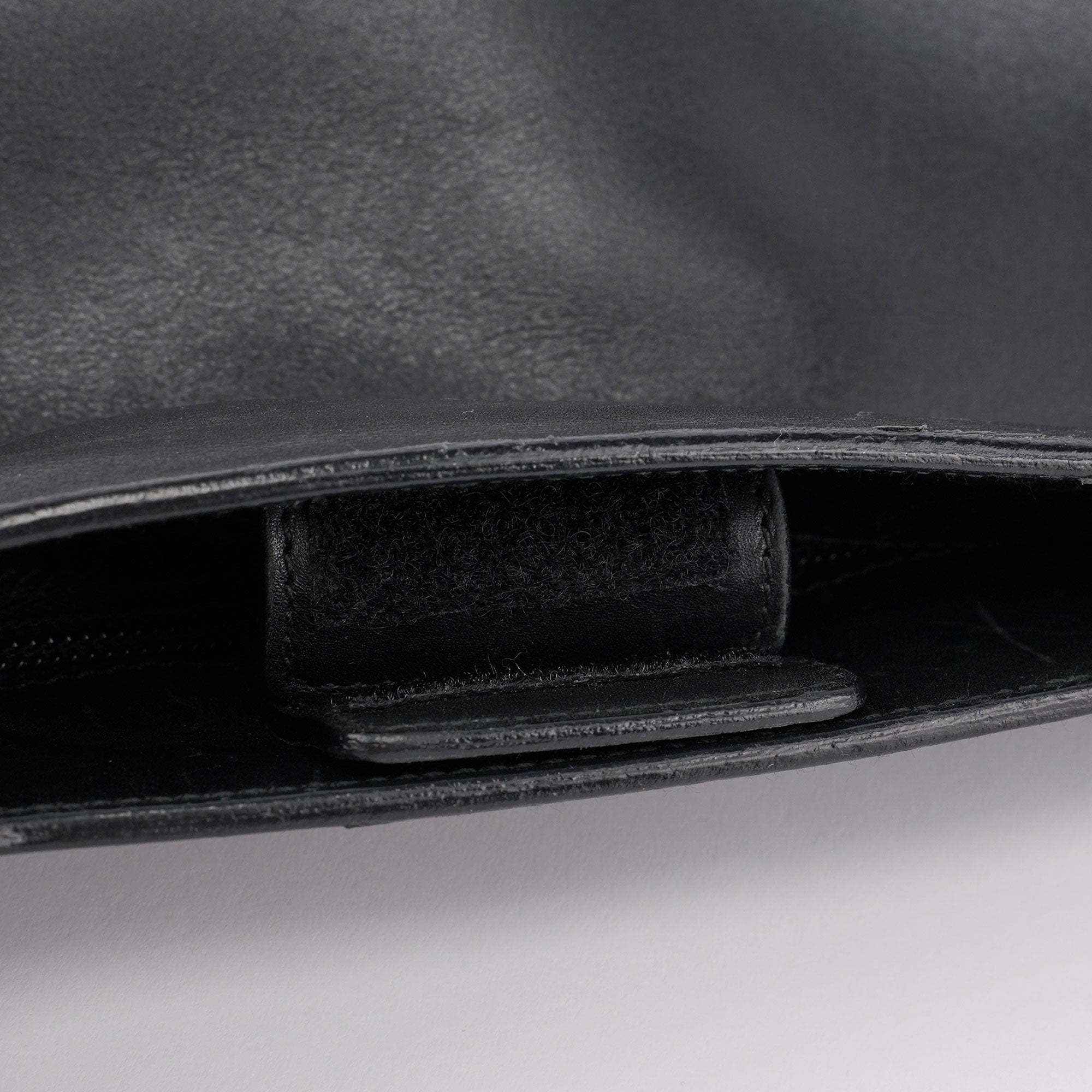 Prada 1998 Black Calfskin Plastic Shoulder Bag