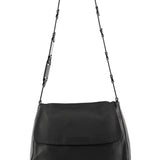Prada 1998 Black Calfskin Vitello Plex Shoulder Bag