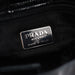 Prada 1998 Black Patent Leather Asim Shoulder Bag