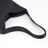 Prada 1998 Black Satin Hobo Shoulder Bag