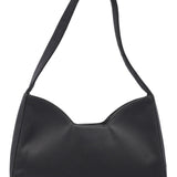 Prada 1998 Black Satin Hobo Shoulder Bag