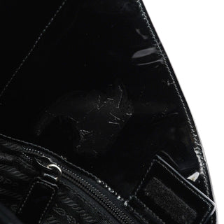 Prada 1998 Black Spazzolato Asim Shoulder Bag