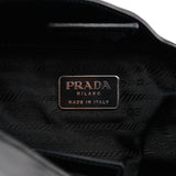 Prada 1998 Black Spazzolato Asim Shoulder Bag