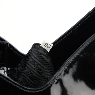 Prada 1998 Black Spazzolato Asim Shoulder Bag