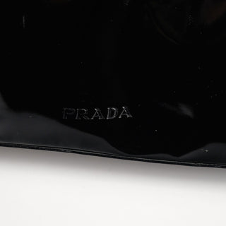 Prada 1998 Black Spazzolato Asim Shoulder Bag
