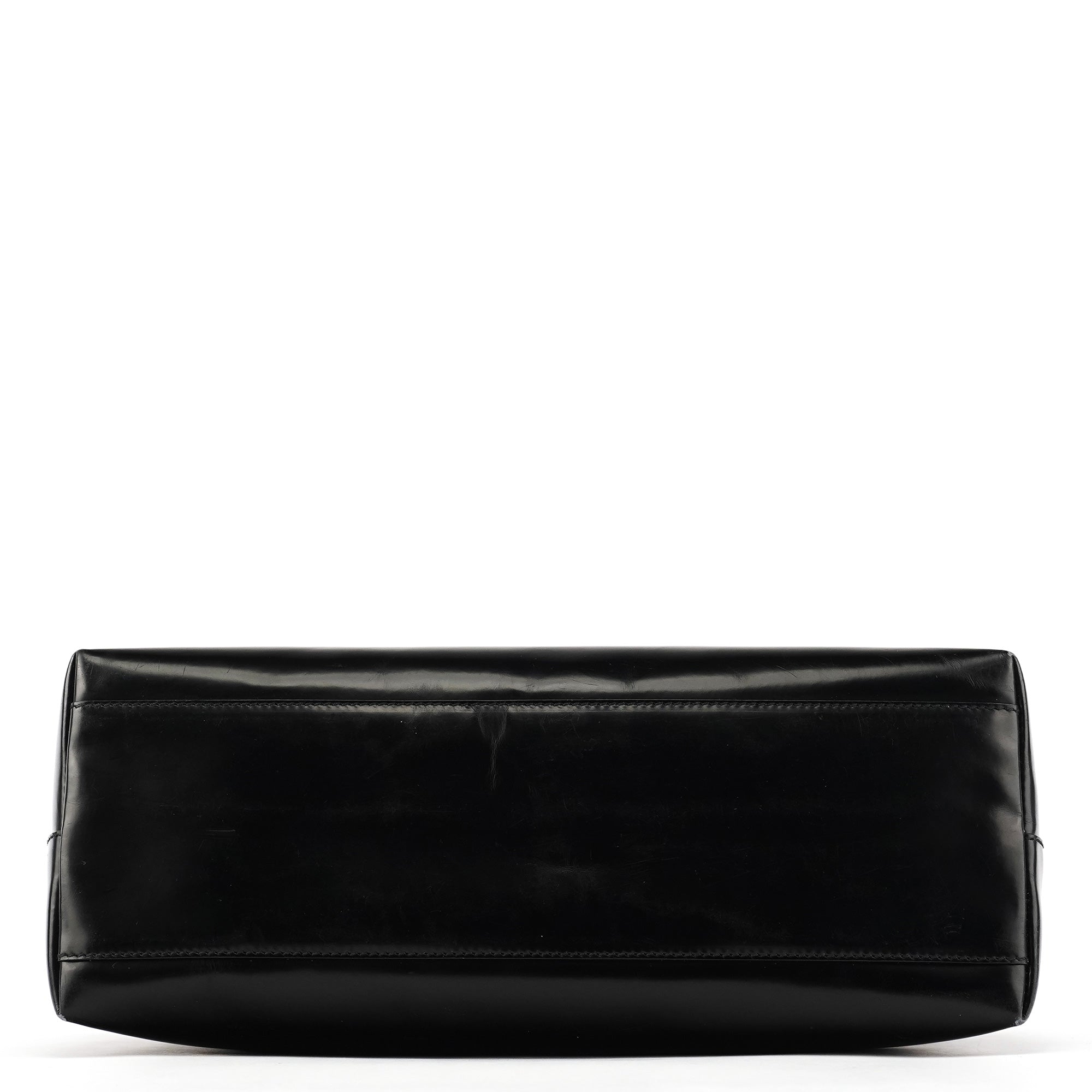 Prada 1998 Black Spazzolato Plastic Shoulder Bag – Rediscover Vintage