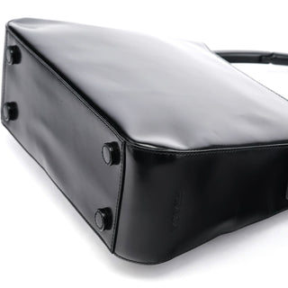 Prada 1998 Black Spazzolato Sport Hobo Shoulder Bag