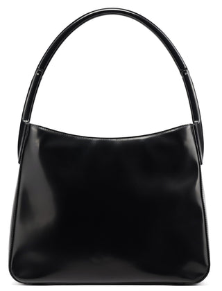 Prada 1998 Black Spazzolato Sport Shoulder Bag