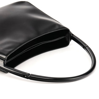 Prada 1998 Black Spazzolato Sport Shoulder Bag