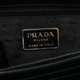 Prada 1998 Black Spazzolato Sport Shoulder Bag