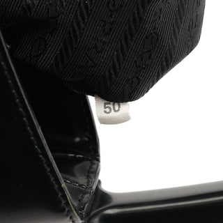 Prada 1998 Black Spazzolato Sport Shoulder Bag