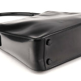 Prada 1998 Black Spazzolato Sport Shoulder Bag