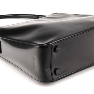 Prada 1998 Black Spazzolato Sport Shoulder Bag