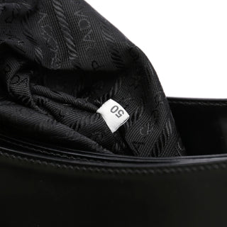 Prada 1998 Black Spazzolato Sport Shoulder Bag