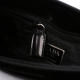 Prada 1998 Black Spazzolato Sport Shoulder Bag