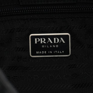 Prada 1998 Black Tessuto Asim Shoulder Bag